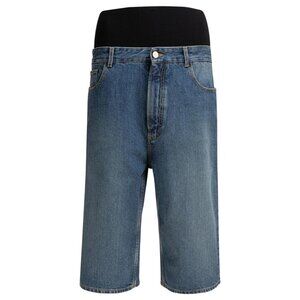 Alaïa Bermuda Shorts With Knit Belt tag size 36 Women